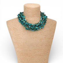 Chunky Turquoise Collar Necklace
