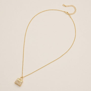 18K Purse Necklace