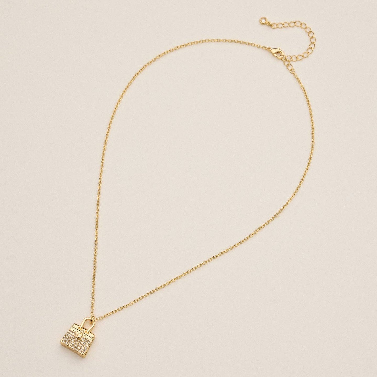 18K Purse Necklace