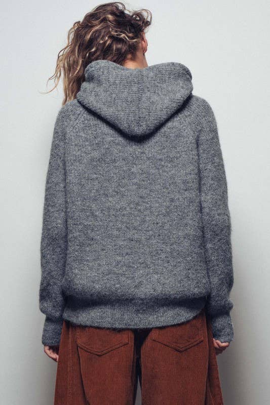 Sweater & Hooded Scarf Set (REG)