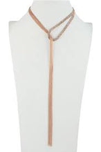 Simple Crystal Long Necklace