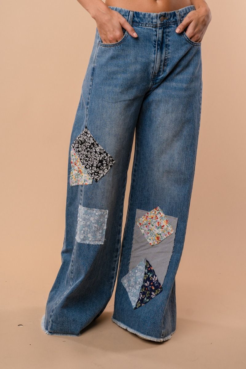 Rachel Patchwork Jeans