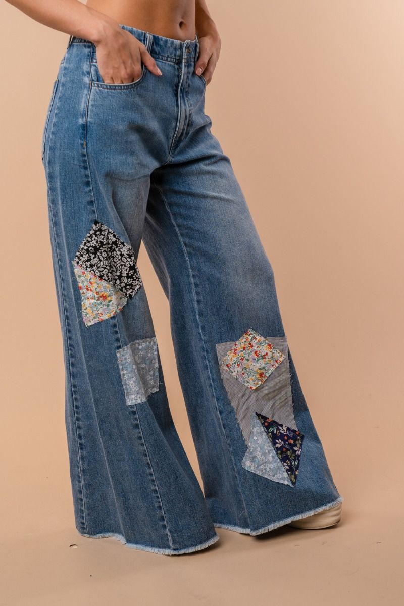 Rachel Patchwork Jeans