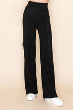 Cargo Pocket Pullon Pants in Black (REG)