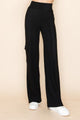 Cargo Pocket Pullon Pants in Black (REG)