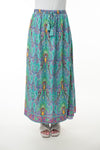 Tribal Dream Maxi Skirt in Mint Combo (REG)