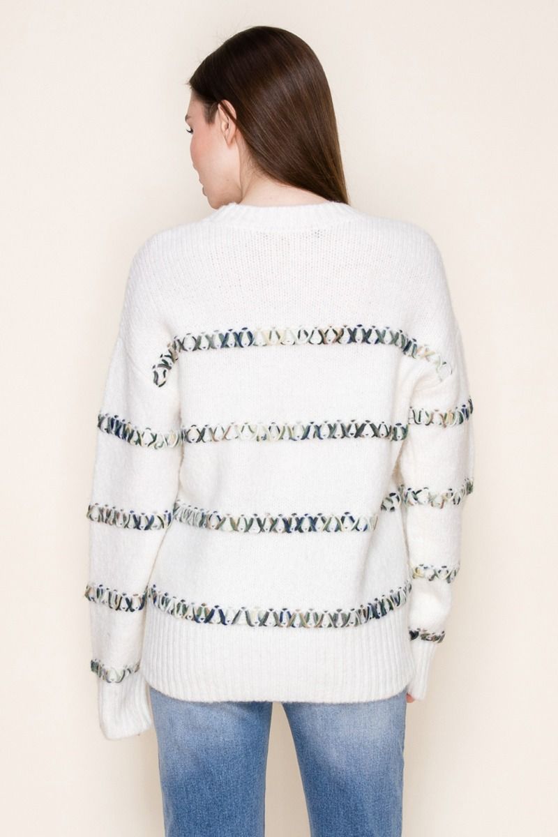 Criss Cross Stitch Sweater