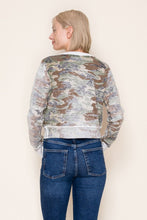 Reverse Camo Cardigan (REG)
