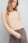 Serena Sweater in Natural  (REG)