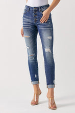The Risen Mid-Rise Button Fly Skinny Jean
