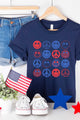 Stars, Stripes, & Smilies Tee