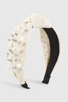 The Pearls Rhinestone Headband, #f5070