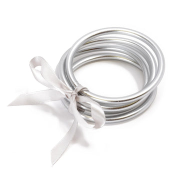 The Jelly Glitter Bracelet Stack