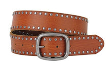 Most Wanted Side Studded Leather Belt