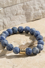 The Natural Stone Beaded Stretch Bracelet