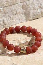 The Natural Stone Beaded Stretch Bracelet