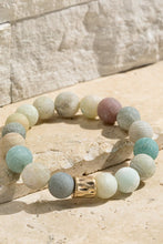 The Natural Stone Beaded Stretch Bracelet